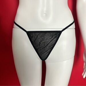 Black full sheer G-string 🖤🖤​​​​​​​​​​​​​​​